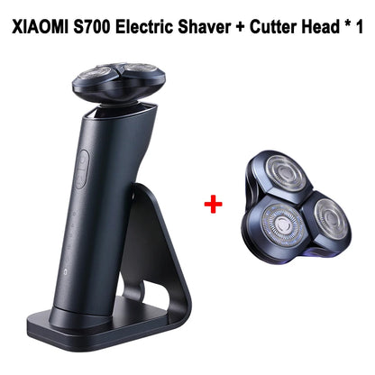XIAOMI MIJIA Electric Shaver For Men S700 Whole Body Washing  Electric Razor Trimmer Beard  Rechargeable men's Shaving Machine