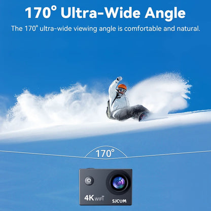 SJCAM SJ4000 Air Action Camera with 4K Video 30M Waterproof 2.4G WiFi Sports Camera Action Cam Sports Camera bicycle motorcycles