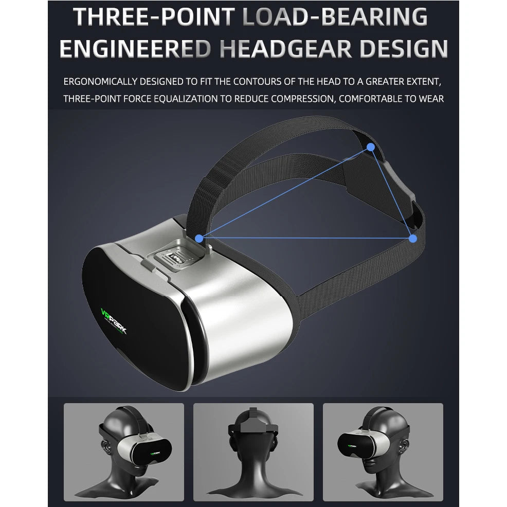 3D VR Glasses Smartphone Virtual Reality Goggles Helmet Headset Lenses Device Viar Smart Phone Cell Mobile Video Game Viewer Set