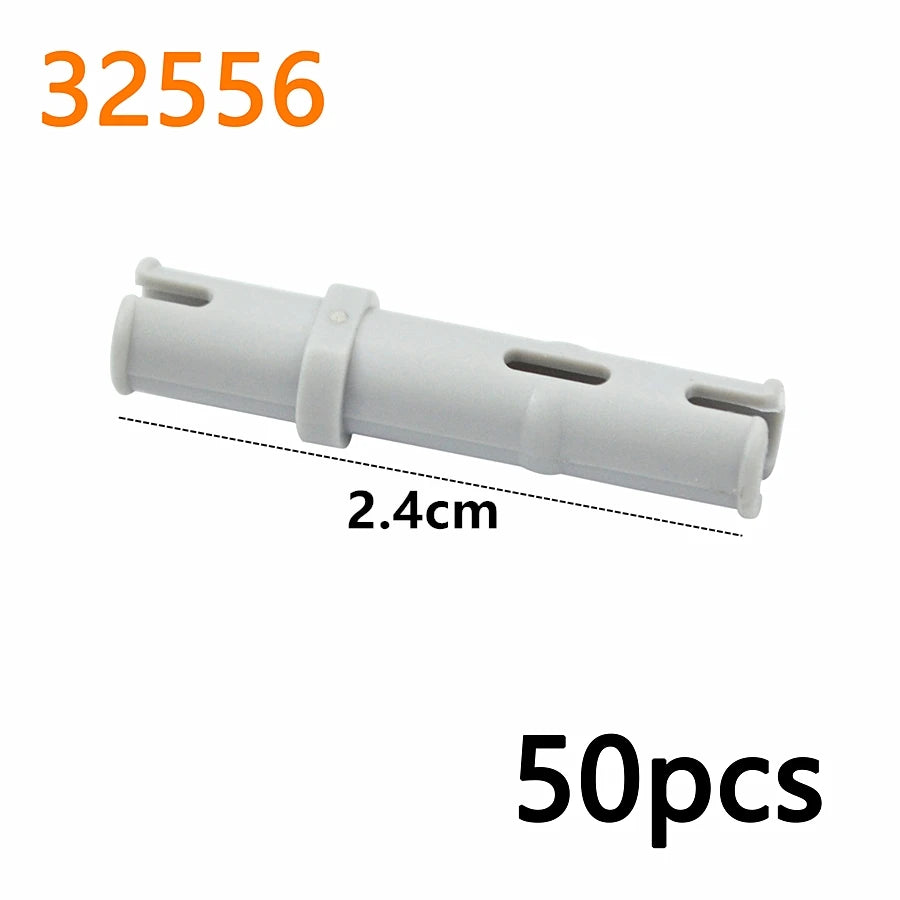 MOC Bolt Pin with Friction Peg Cross Axle Technical Building Blocks DIY Connector Bricks Compatible 2780 3673 77765 32556  32054