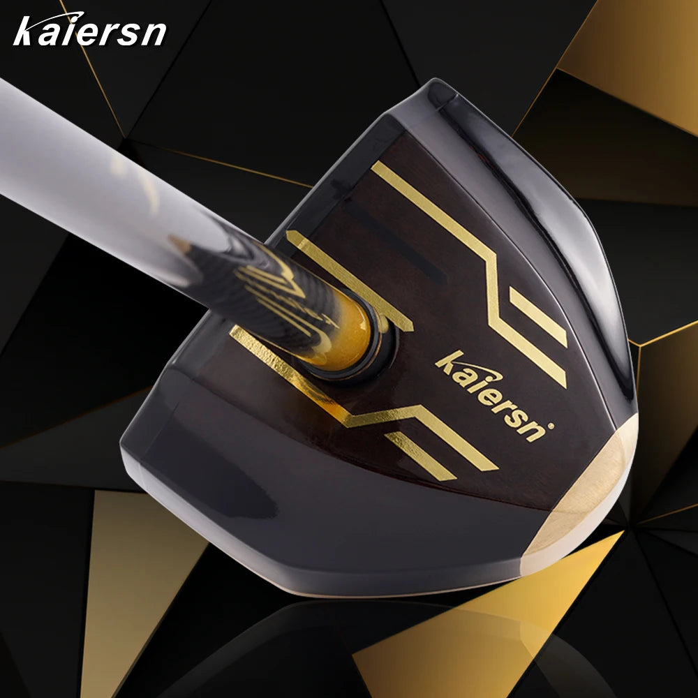 Kaiersn Park Golf Club ¨C Premium Sapele Wood Head & Carbon Fiber Shaft for Enhanced Performance