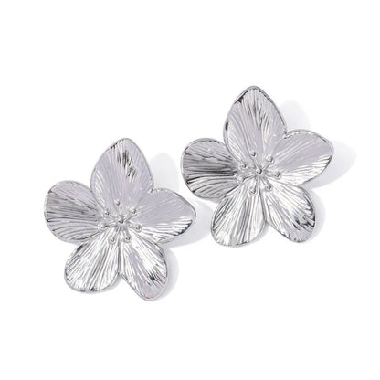 Popular Women's Fashion Earrings Flower Alloy Retro Style Women's Party Accessories Gifts