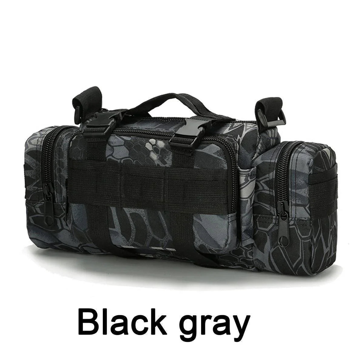 Duffel Waist Bag Molle Waterproof Fanny Packs Camera Bag EDC Utility Pouch Crossbody with Shoulder Strap Hand Carry