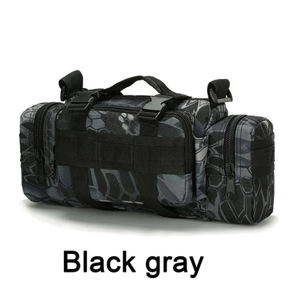 Duffel Waist Bag Molle Waterproof Fanny Packs Camera Bag EDC Utility Pouch Crossbody with Shoulder Strap Hand Carry