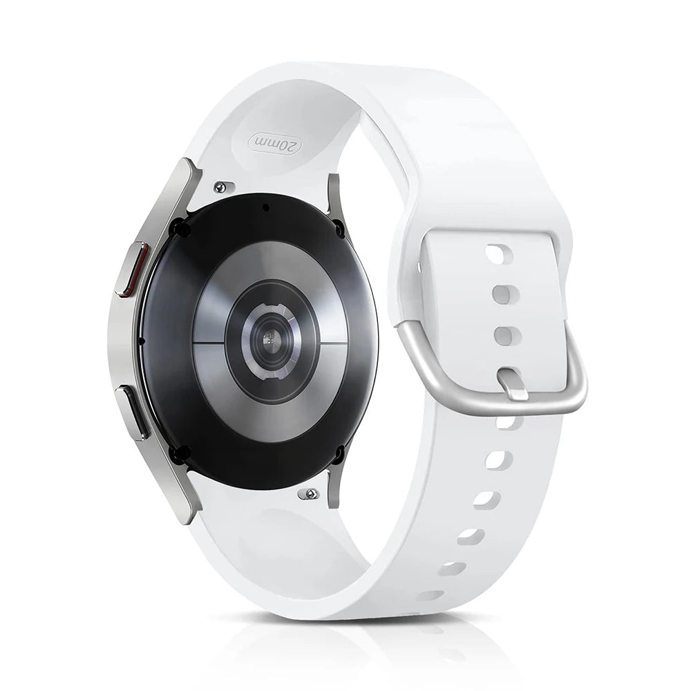 Silicone Strap For Samsung Galaxy Watch 7 6 5 4 44mm 40mm pro 45mm Sport 20mm Watchband Bracelet Galaxy Watch6 Classic 43mm 47mm