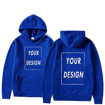 Your Own Design Brand Logo/Picture Personalized Custom Anywhere Men Women DIY Hoodies Sweatshirt Casual Hoody Fashion New
