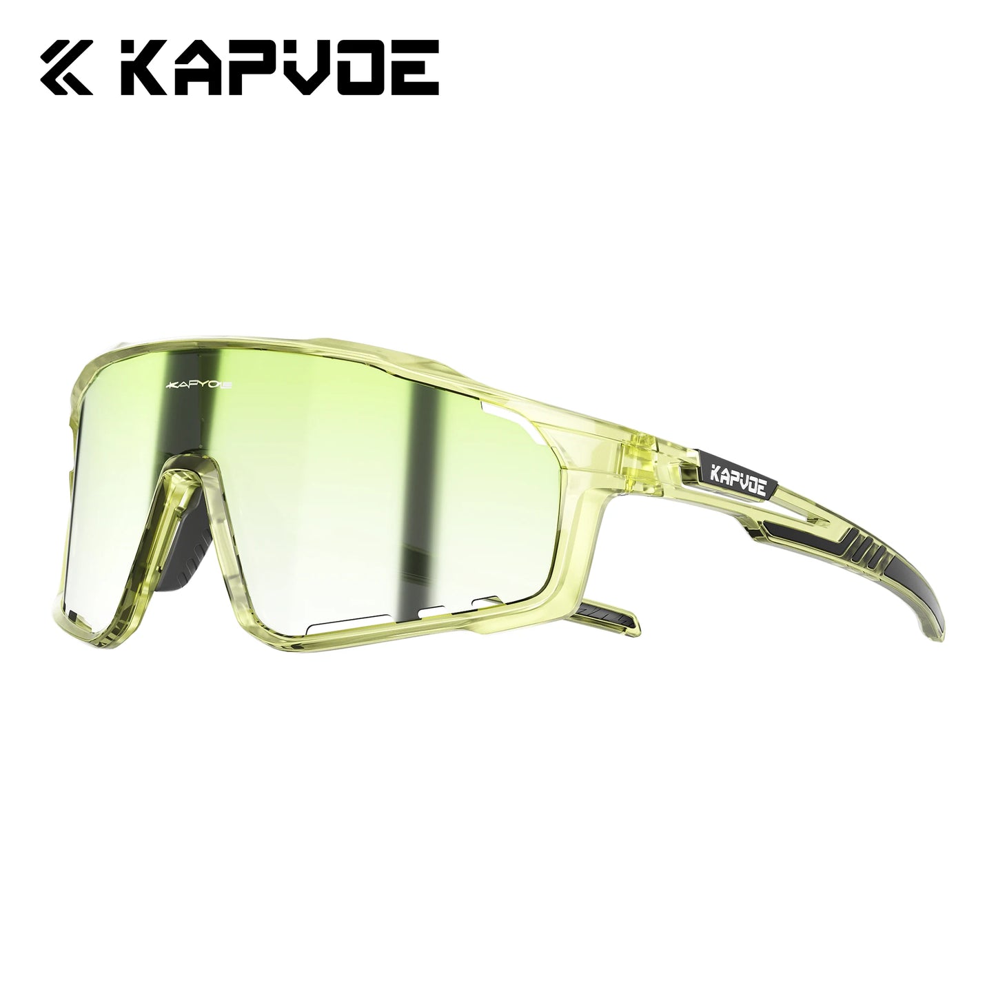 Kapvoe UV400 Cycling Sunglasses Men MTB Sport Glasses Outdoor Hiking Camping Goggles Women Road Bike Bicycle TR90 Frame 2023