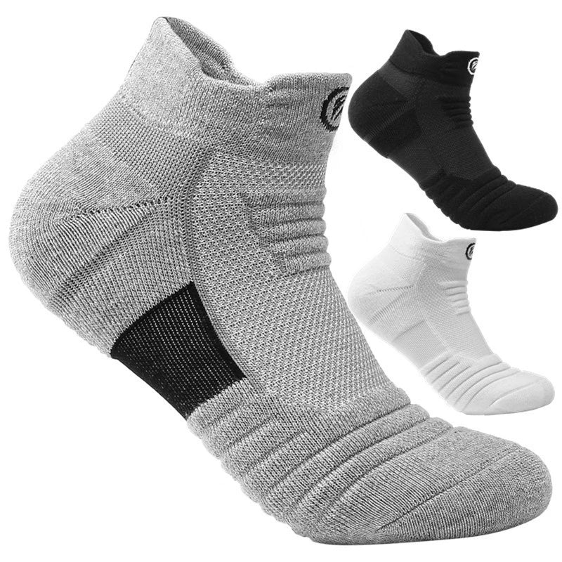 1/3pairs/Lot Men's Socks Compression Stockings Breathable Basketball Sports Cycling running Towel Socks High Elastic Tube Socks