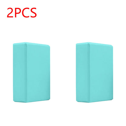 EVA Yoga Block Solid Color Gym Training Blocks Moisture-Proof High Density Yoga Blocks Body Shaping Yoga Blocks for Yoga Pilates