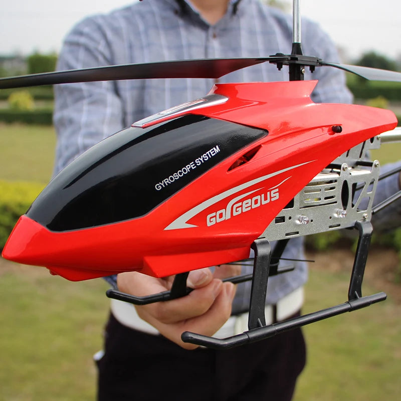 Large Remote Control Helicopter 80cm Extra 2.4G 3.5CH Rc Drone Durable Charging Toy Drone Model UAV Outdoor Aircraft Helicoptero
