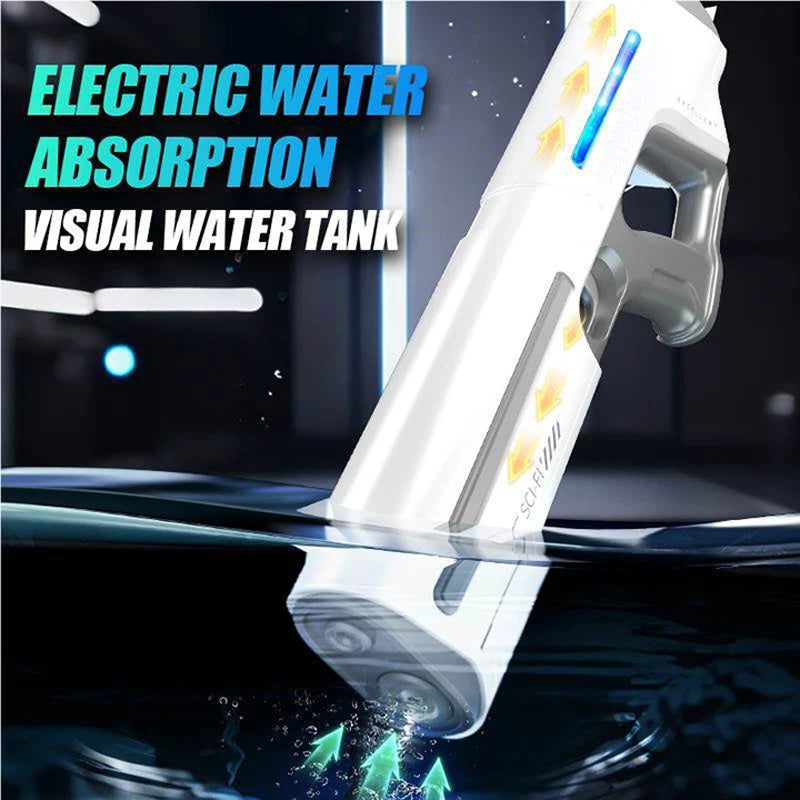 Automatically Water High Pressure Electric Water Gun Toys for Kids Summer Outdoor Pool Fight Games Children Water Toys Boys Gift