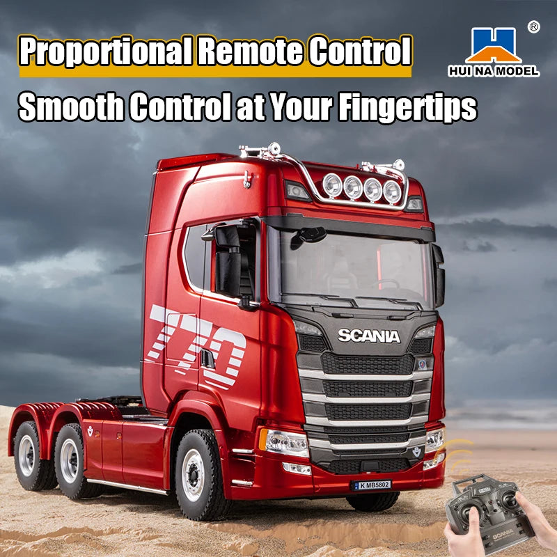 2025 New Product Huina 1501 Stanya Engineering Vehicle 19 Channel 2.4g Control Like Real Car Remote Control Model Gift