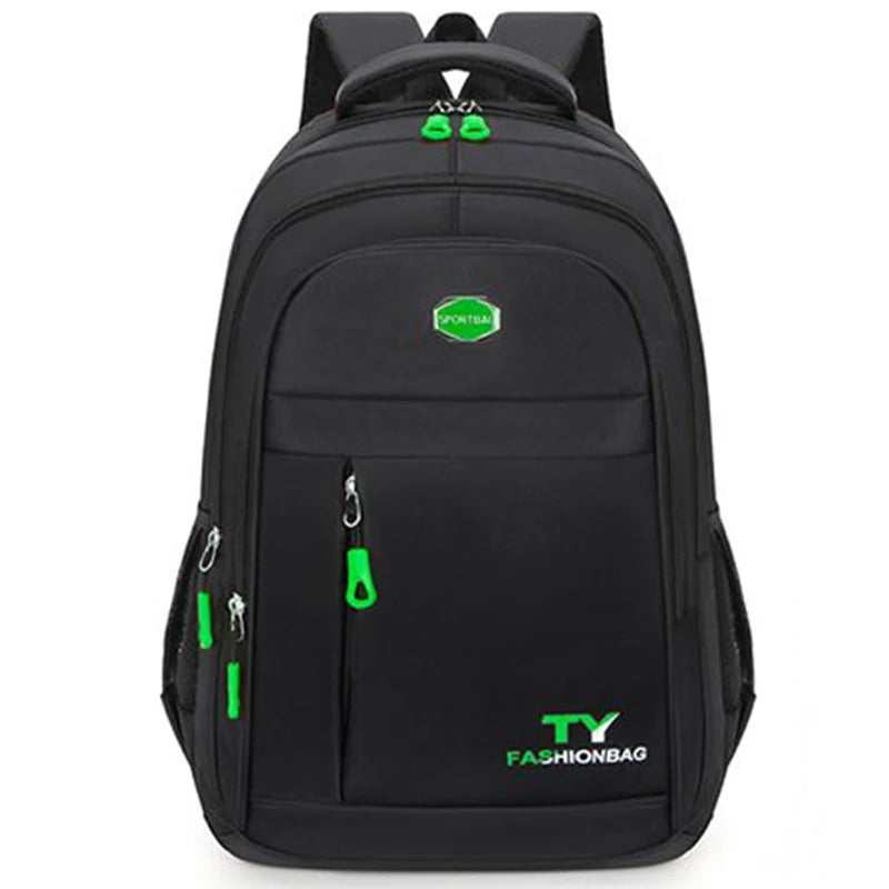 Neutral style men's and women's business backpack suitable for travel, student use. Made of nylon material.