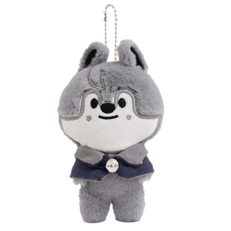 Skzoo 12cm Kpop Cartoon Stuffed Animal Plushies Stay Plush Doll Toys KawaiiJYP Adults KZ Fans Keychain Pendant Kid Gift