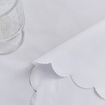 white tablecloth home dinner party oversized table cover wedding banquet outdoor party cover hotel decoration tablecloths