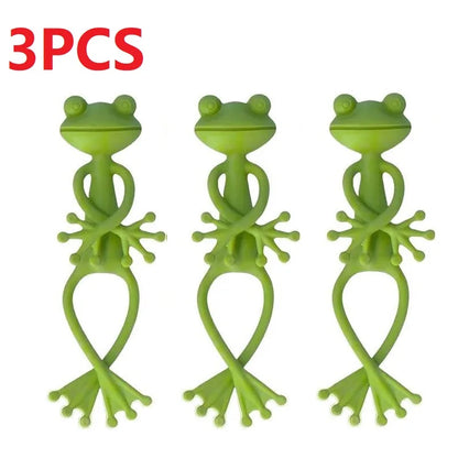 1/3/5/10PCS Frog Plant Stand Tomato Plant Support for Plants Gardening Plant Holder Plant Climbing Fixture Clips Garden Supplies