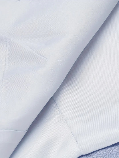 Men's Multi-Flap Pocket Pants Fashionable Slim Two-Button Blue Suit Jacket Suitable for Spring and Autum Business Banquet, Daily Outdoor Casual Men's Suit