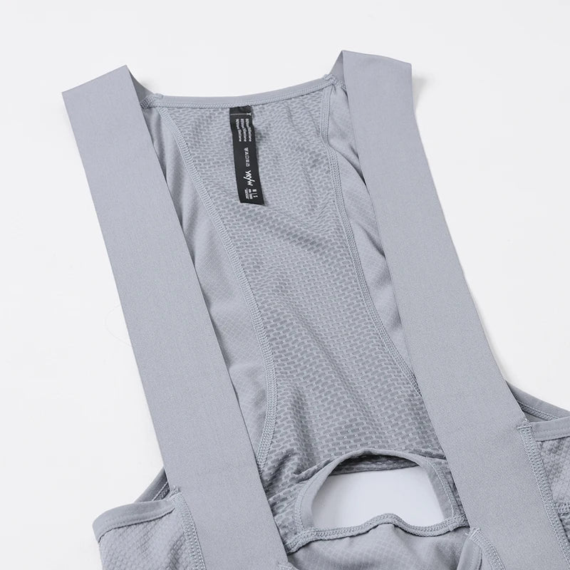 YKYWBIKE Men's Cycling Bib Shorts Road Bike Bibs Bicycle Tights Cycling MTB Bib Pants  with 6 Hours Padded Belgium Padding