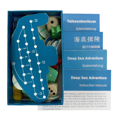Deep Sea Adventure Board Game Card Game Family Party Entertainment Interactive Toys Gift for Children Funny English Game
