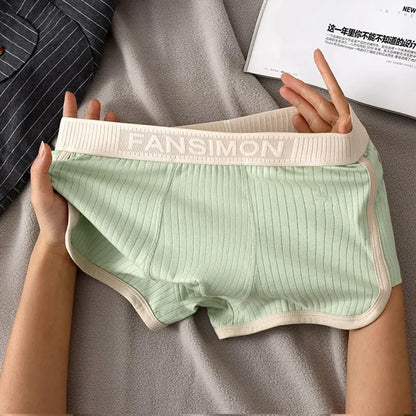 Men's Panties Boxer Shorts Underwear Sexy Striped Man Male Boxers Homme U Convex Shorts Lingerie Boxershorts Underpants