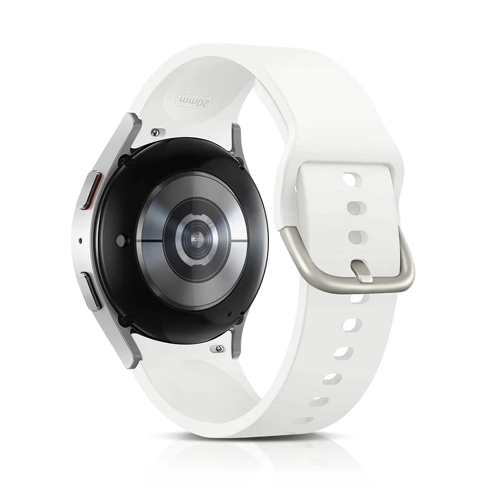 Silicone Strap For Samsung Galaxy Watch 7 6 5 4 44mm 40mm pro 45mm Sport 20mm Watchband Bracelet Galaxy Watch6 Classic 43mm 47mm