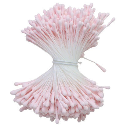 400pcs 2mm Moulti Options Artificial Flower stamen Mini Pearl Floral pistil For Wedding Party Home Decoration DIY Accessories