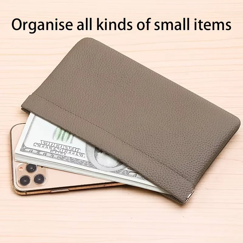 Long Wallet, Passport, Driver's License, Document Holder, Data Cable, Cosmetic Bag, Storage wallets for women