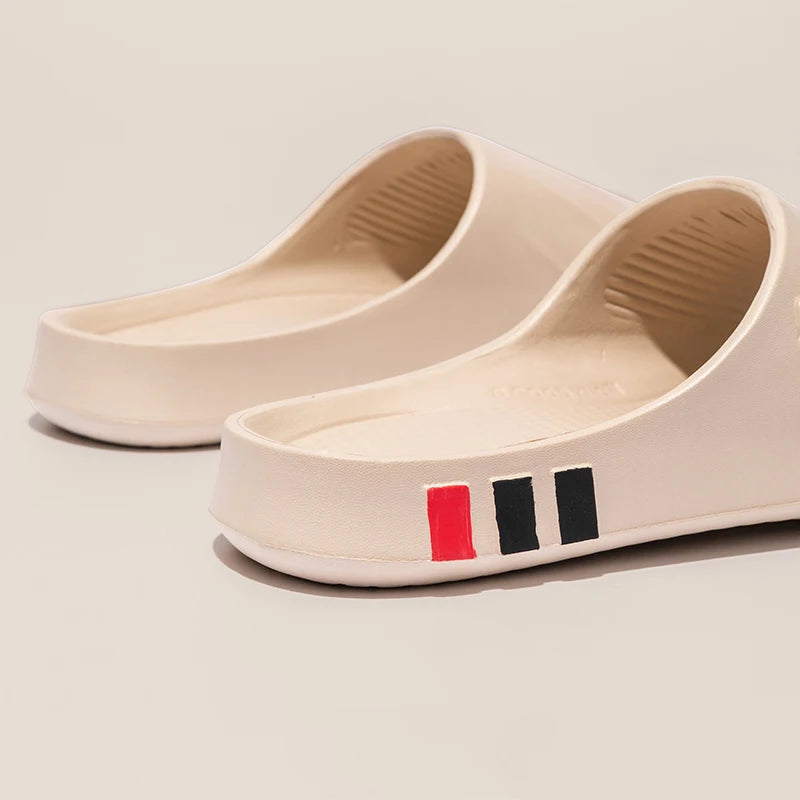 Fashion Men Massage Slippers Indoor Outdoor Sandals Beach Flip Flop Thick Sole Women Slides Summer Non-Slip Men Shower Slippers