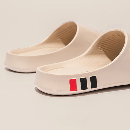 Fashion Men Massage Slippers Indoor Outdoor Sandals Beach Flip Flop Thick Sole Women Slides Summer Non-Slip Men Shower Slippers