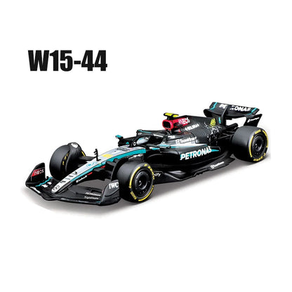 New 2024 F1 Bburago 1:43 Mclaren Mcl38 Miami Gp Monaco Gp Amg W15 F1 Alloy Miniature Diecast Model F1 Champion Mcl38 Toys Gift