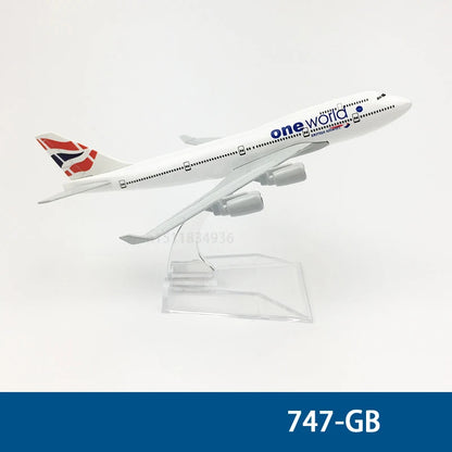 6Inch 15CM Boeing 737 747 757 767 777 787 Diecast Airplane Model For Gift Collection