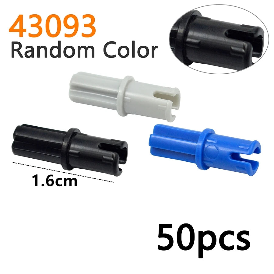 MOC Bolt Pin with Friction Peg Cross Axle Technical Building Blocks DIY Connector Bricks Compatible 2780 3673 77765 32556  32054