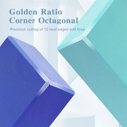 EVA Yoga Block Solid Color Gym Training Blocks Moisture-Proof High Density Yoga Blocks Body Shaping Yoga Blocks for Yoga Pilates