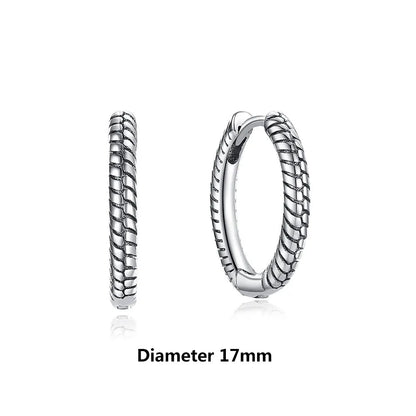 Original 925 Sterling Silver Earrings 2025 Stud Hoop Crystal Earings For Women Rose Gold Crown Heart Infinity Bee Earing Jewelry