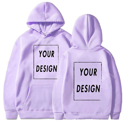 Your Own Design Brand Logo/Picture Personalized Custom Anywhere Men Women DIY Hoodies Sweatshirt Casual Hoody Fashion New