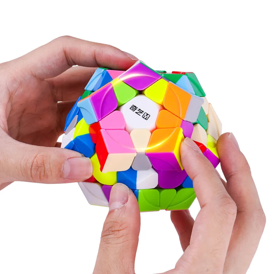 Qiyi QiHeng S2 Megaminx Magnetic 3x3 Megaminx Magnetic Magic Speed Cube Stickerless Professional  Cubo Magico Puzzle Toys