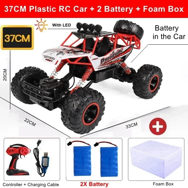Oike RC Car Remote Control Climbing Vehicle Outdoor All Terrain Off-road Trucks 4WD Racing Drift Cars Toy Gift for Kids Adults
