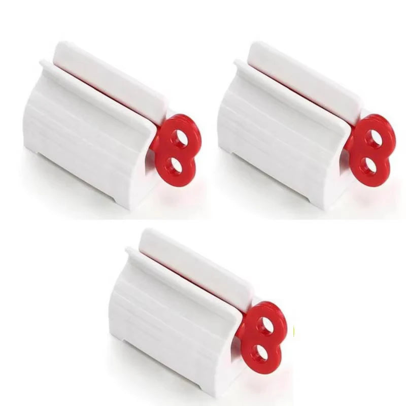Rolling Tube Toothpaste Squeezer Toothpaste Seat Holder Stand Rotate Toothpaste Dispenser for Bathroom