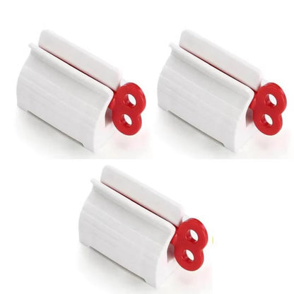 Rolling Tube Toothpaste Squeezer Toothpaste Seat Holder Stand Rotate Toothpaste Dispenser for Bathroom
