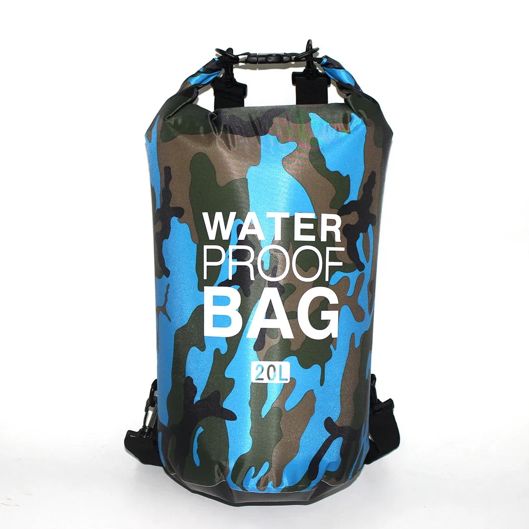 Dry Bag Waterproof for Women Men,2/5/10/15/20/30L Outdoor Sports Bag for Swimming Boating Kayaking Rafting River Trekking