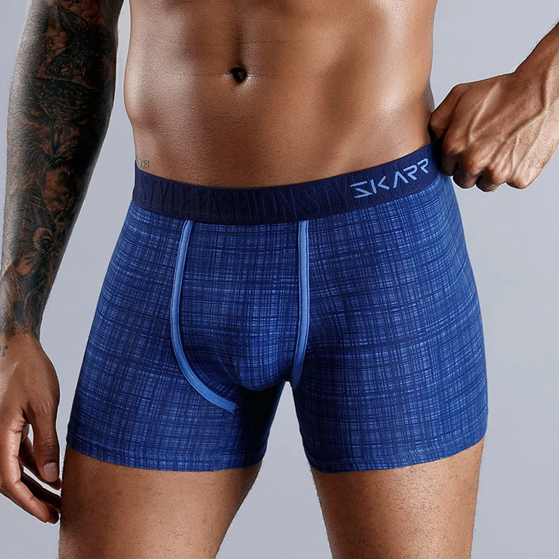 Cotton Print Boxers For Man Underwear Mens Boxer Shorts And Underpants Sexy Men's Panties Plus Size Calecon Homme Brands