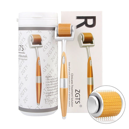 ZGTS192 Derma Roller 192pin Dermaroller Needles Beauty Microneedle for Face Body Beard Makeup Skin Care Tool