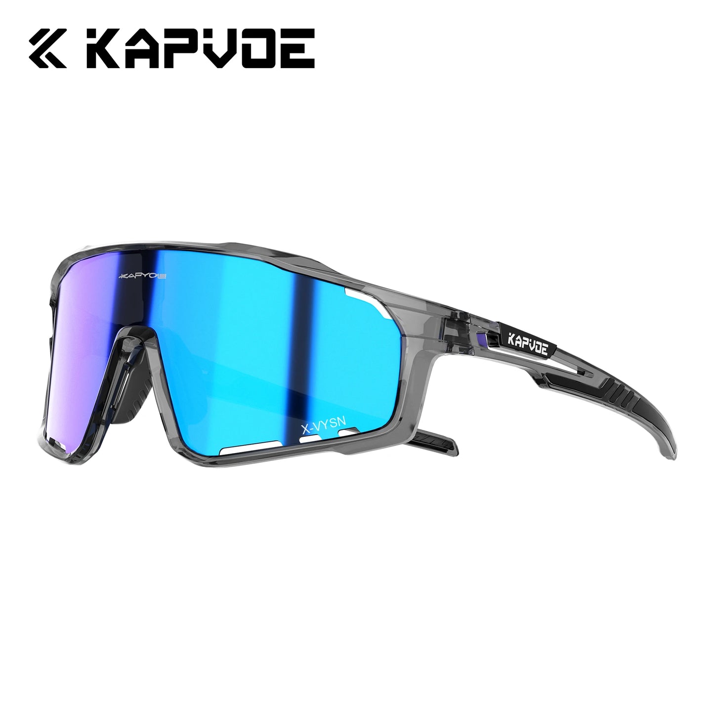 Kapvoe UV400 Cycling Sunglasses Men MTB Sport Glasses Outdoor Hiking Camping Goggles Women Road Bike Bicycle TR90 Frame 2023