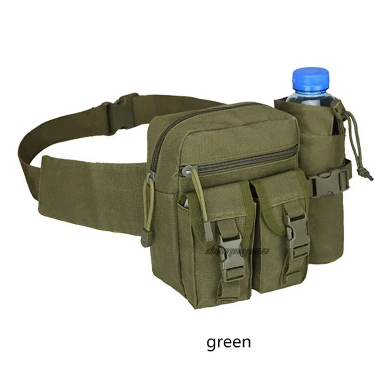 Tactical Gun Waist Bag Holster Chest Training Hiking Shooting Hunting Pistol Holster Bag Cs Airsoft Paintball Combat Bags