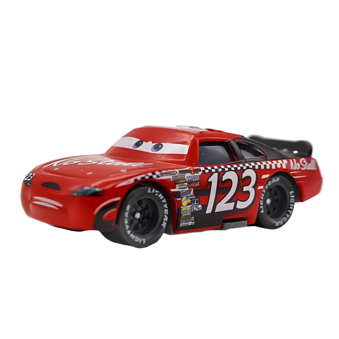 Disney Pixar Cars 3 Lightning Mcqueen Smokey Chick Hicks Collection 1:55 Diecast Vehicles Alloy Car Toys Model For Children Gift