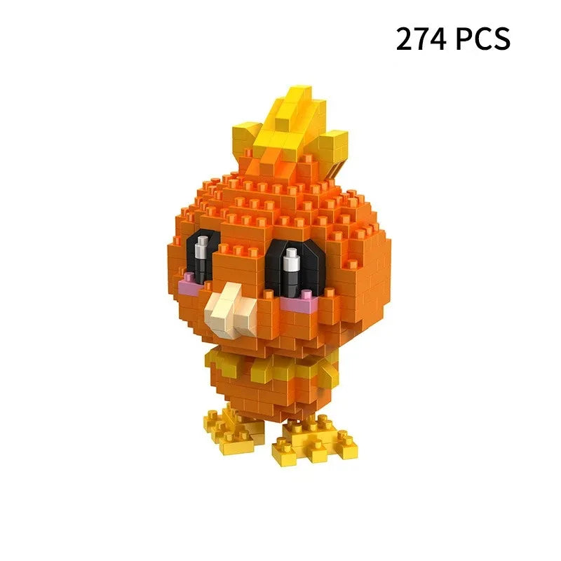Building Blocks Assembly Anime Picachu Charizard Doll Blastoise Bulbasaur Gengar Bricks Figures Toy for Kid Gift hot