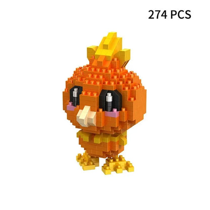 Building Blocks Assembly Anime Picachu Charizard Doll Blastoise Bulbasaur Gengar Bricks Figures Toy for Kid Gift hot