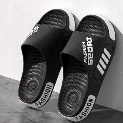 Men Women Outdoor Soft EVA Slippers Thick Bottom Couple Summer Home Sandal Anti-Slip Indoor Casual Bathroom Shower Flip Flops