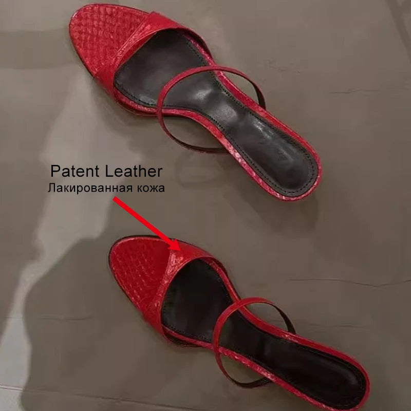 JOZHAMTA Size 34-43 Women Real Leather Casual Flats Slippers Comfort Slides Sandals Soft  Fashion 2025 Daily Home Outdoor