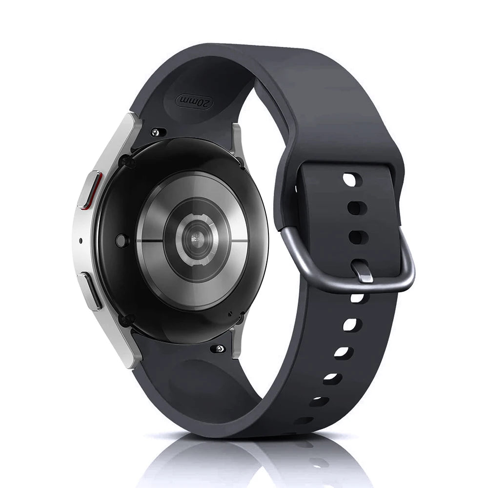 Silicone Strap For Samsung Galaxy Watch 7 6 5 4 44mm 40mm pro 45mm Sport 20mm Watchband Bracelet Galaxy Watch6 Classic 43mm 47mm